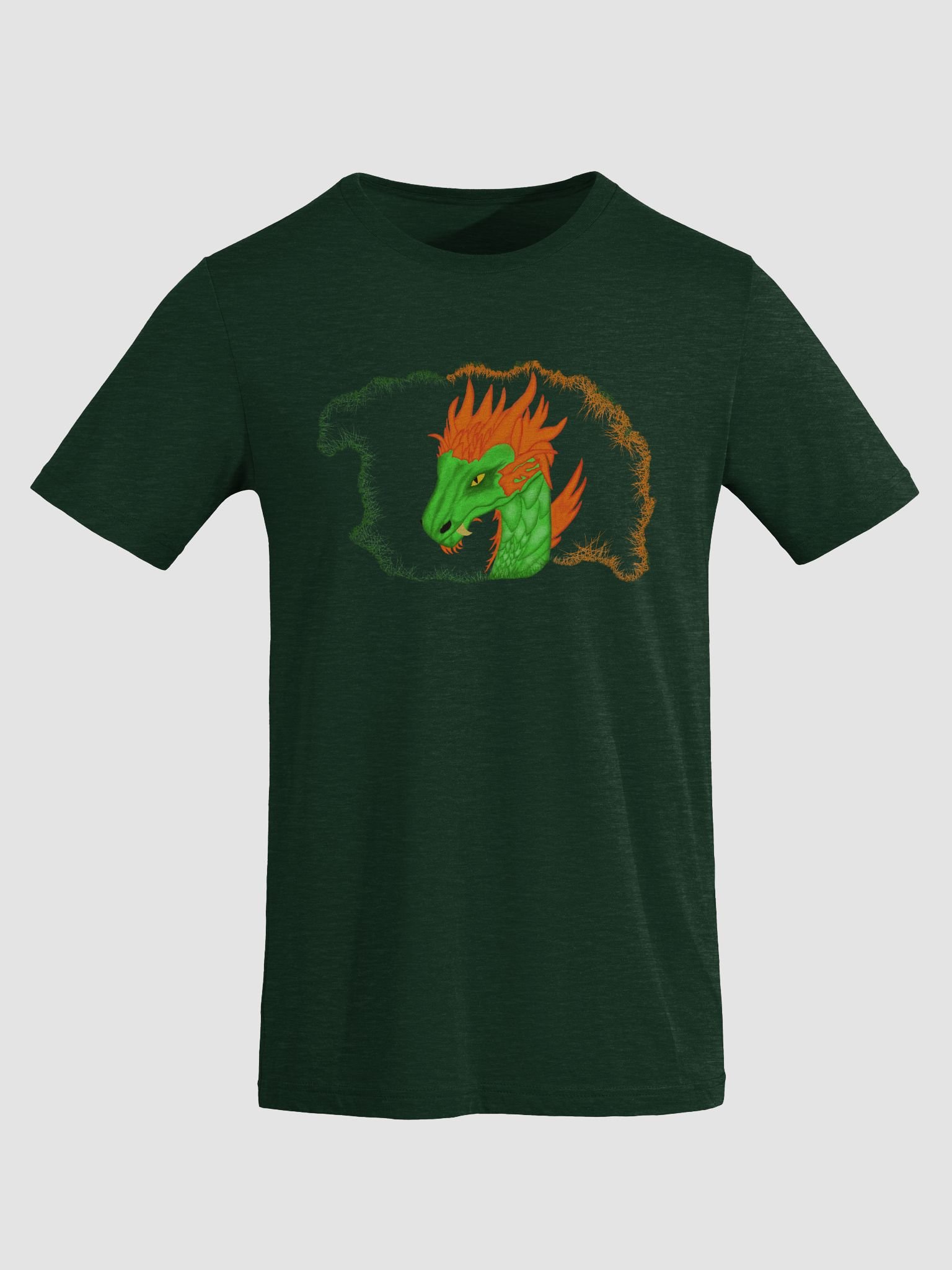 Dragon's Blaze Tri-Blend Tee product image (3)