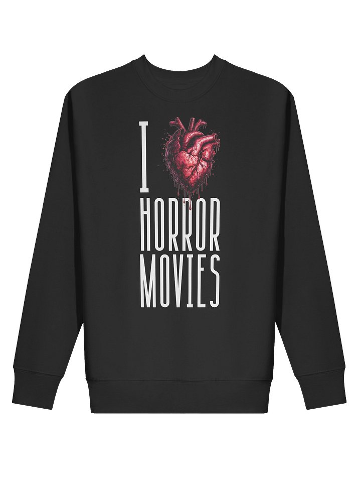 I Love Horror Movies (Heart) - Sweatshirt product image (2)