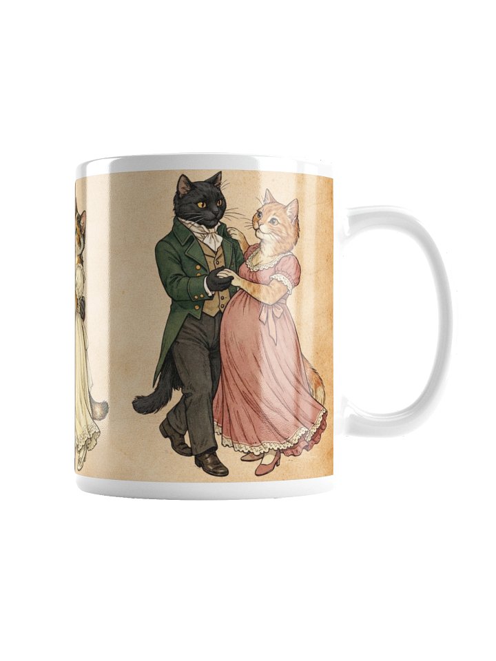 Regency Pregnant Cat Ball Ceramic Mug product image (2)