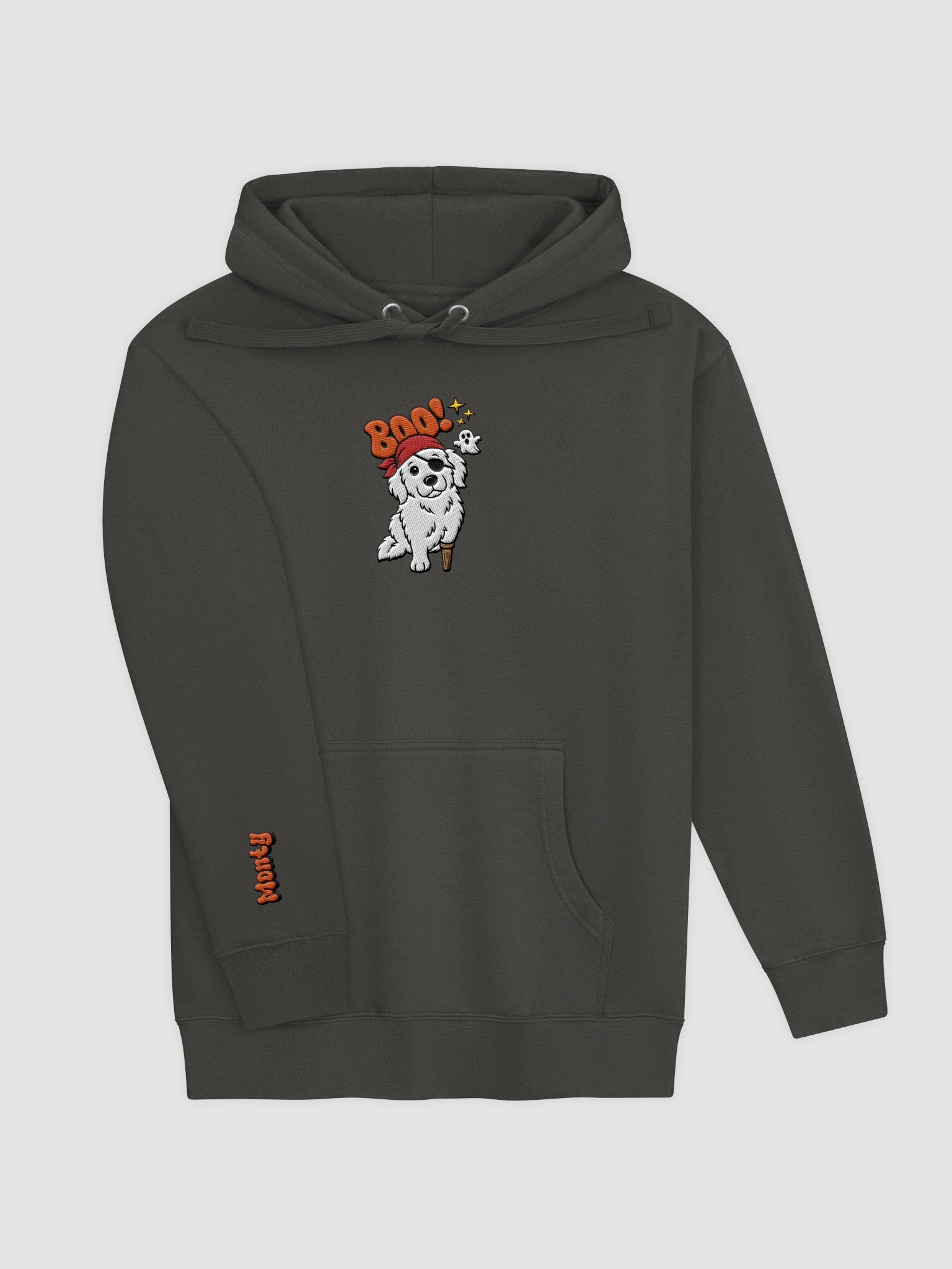 Custom Graphic Embroidered Pet Hoodie (Large Center) product image (1)