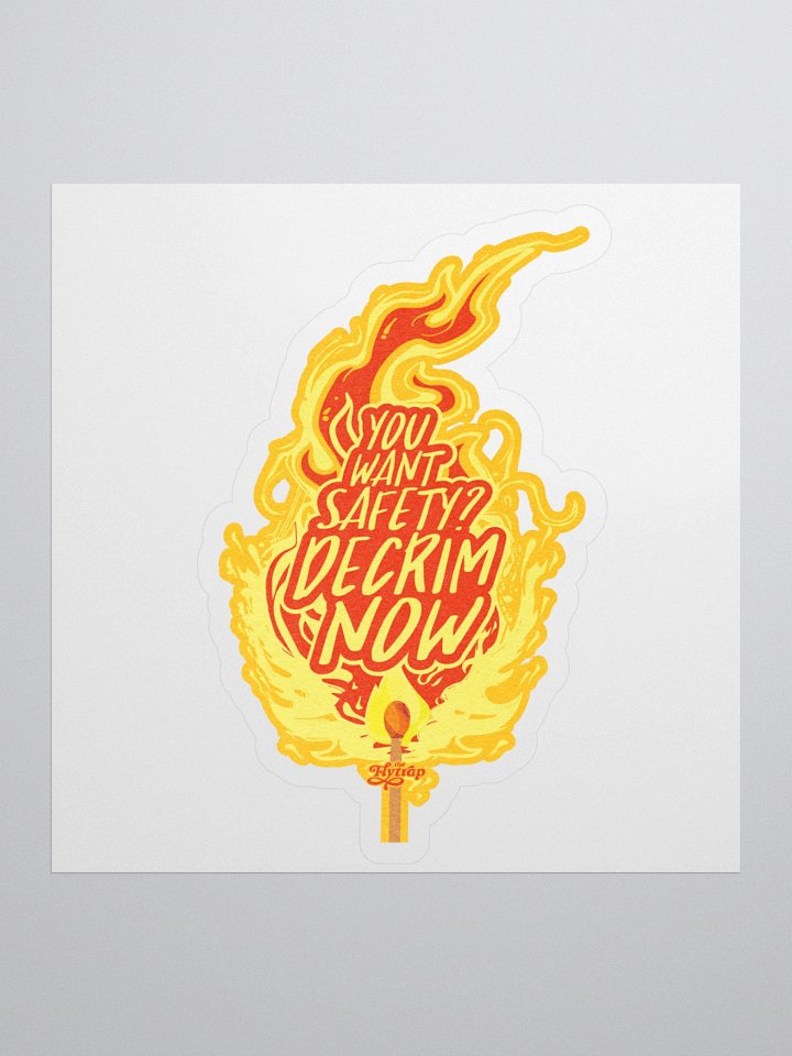 Decrim Now Sticker product image (1)