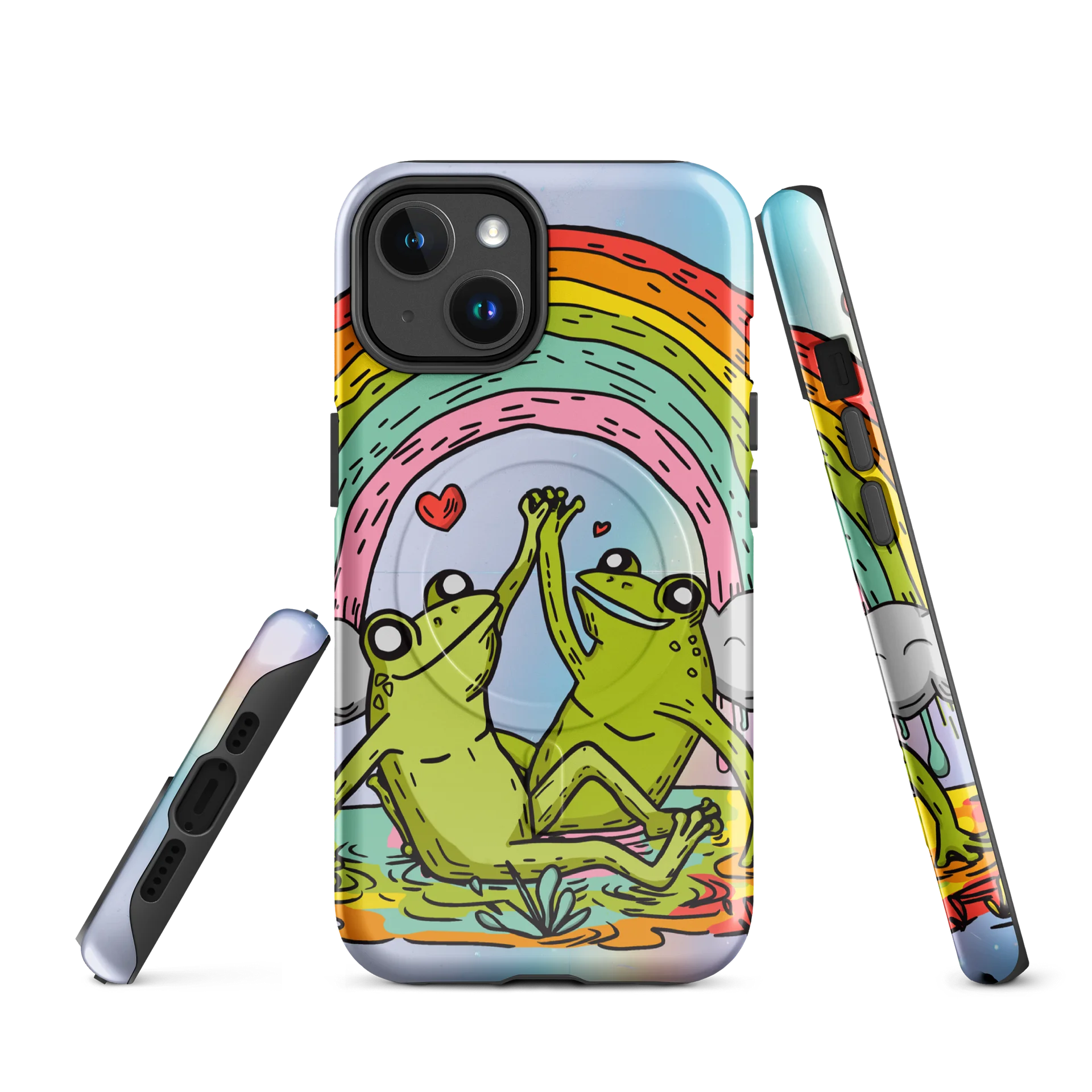 Gay Frog Water (Love Rainbow) - Magsafe Tough Case (iPhone) product image (1)
