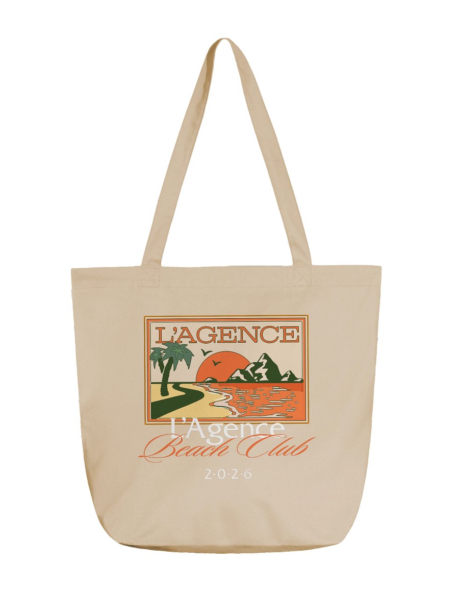L'Agence Beach Club 2026 Tote Bag - Beige product image (1)