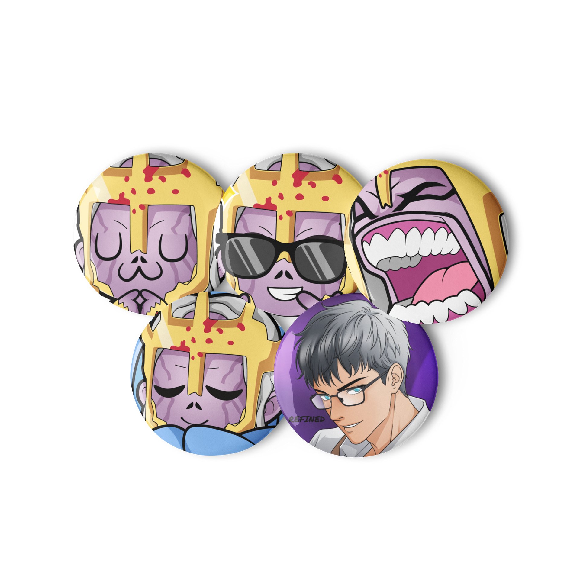 Refined & Lich Button Set product image (2)