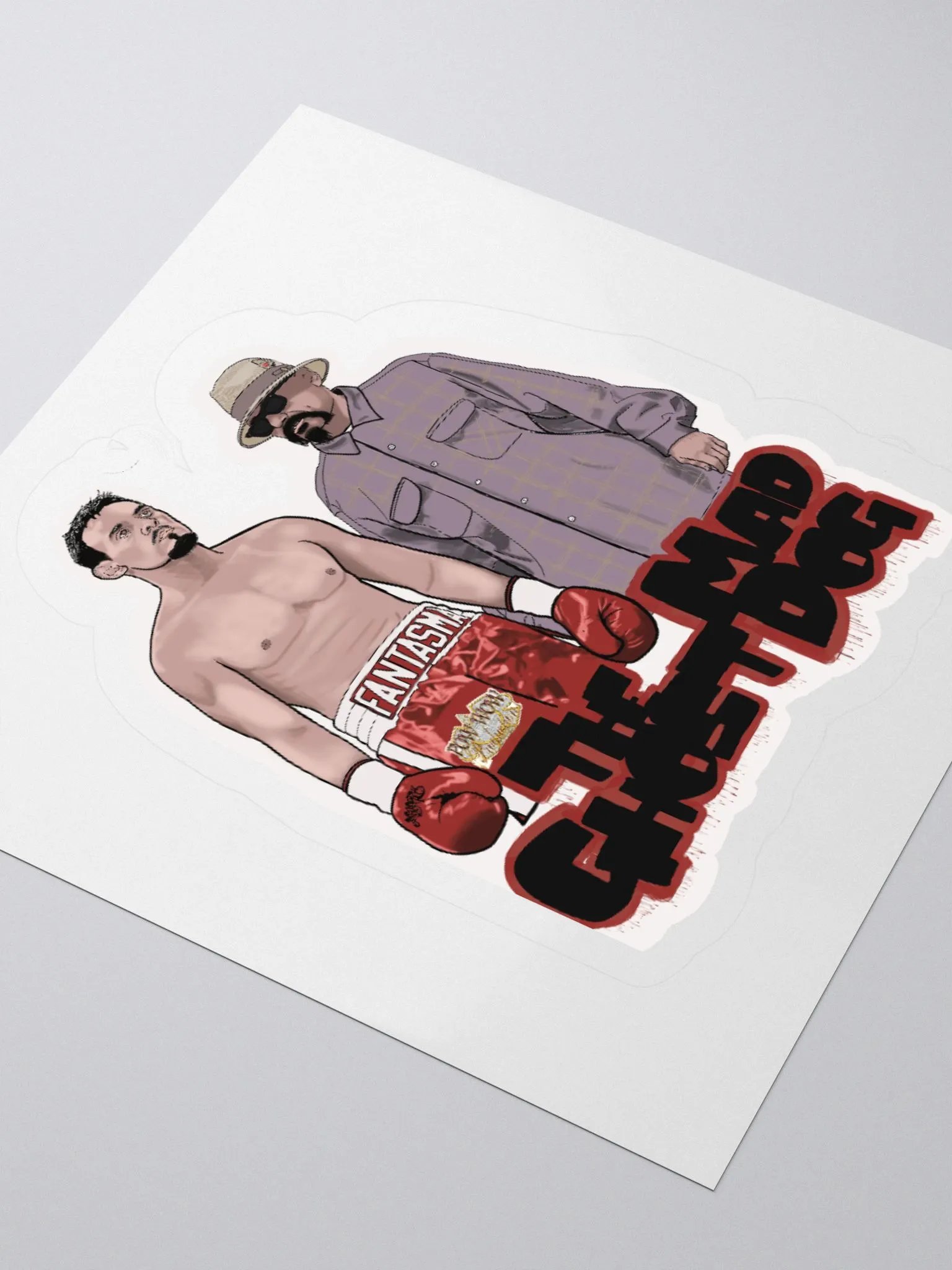 The Ghost N Mad Dog Sticker product image (3)