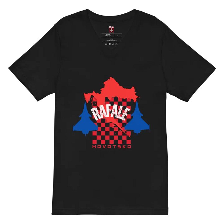 Rafale Hrvatska (Croatia)V-Neck T-Shirt product image (2)