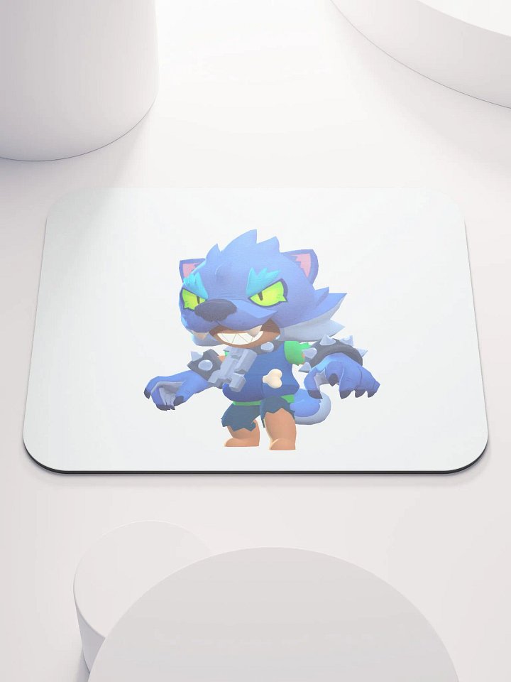 Classic wolf mouse pad product image (1)