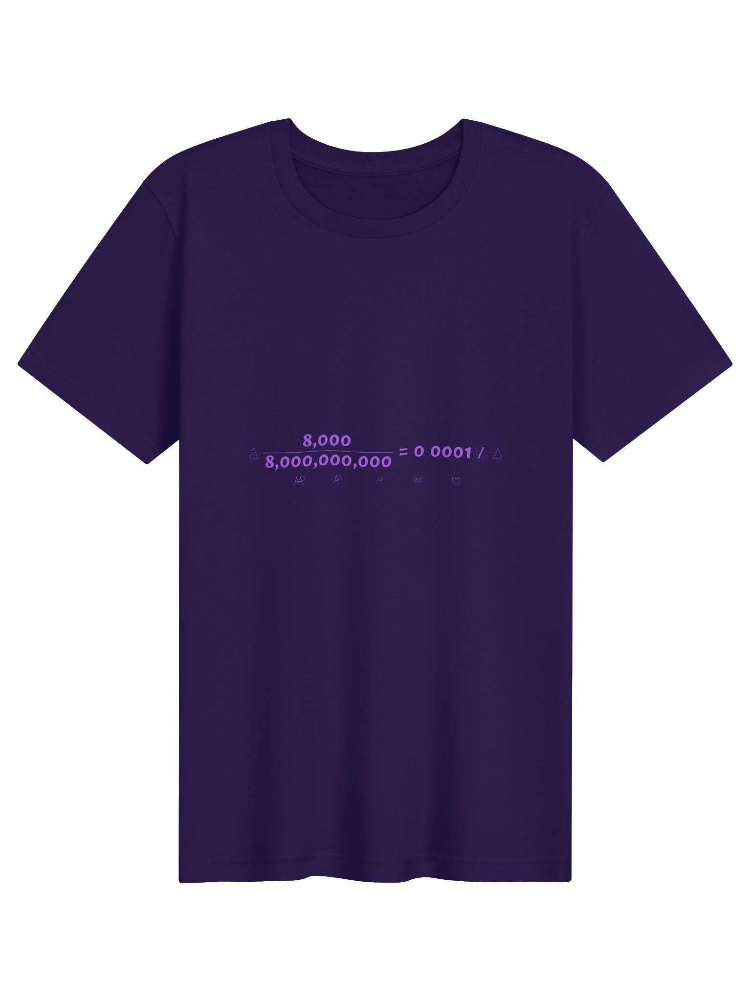 THE EQUATION — Tee (Purple) product image (1)