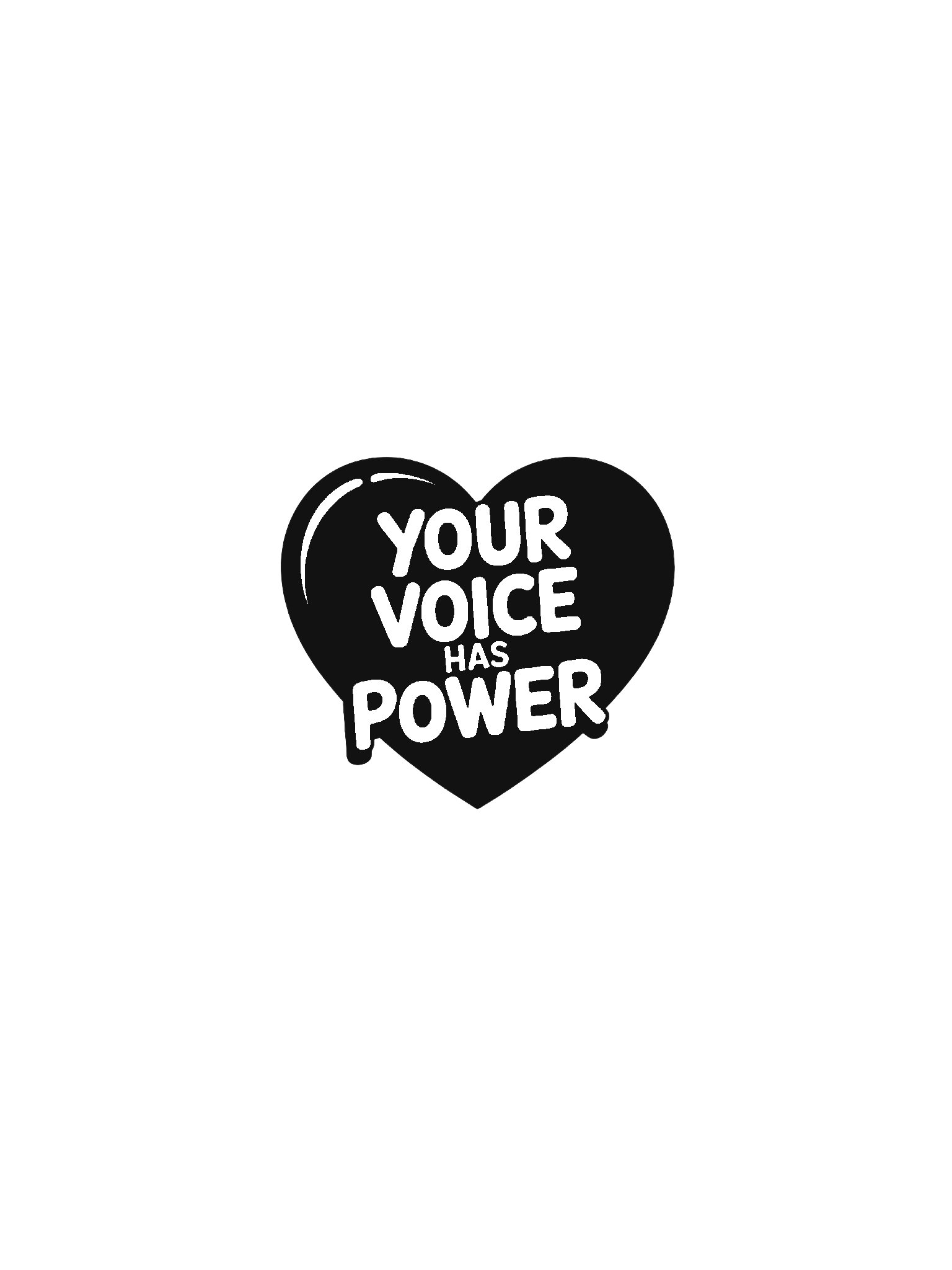 Empowerment Heart Desk Mat product image (1)