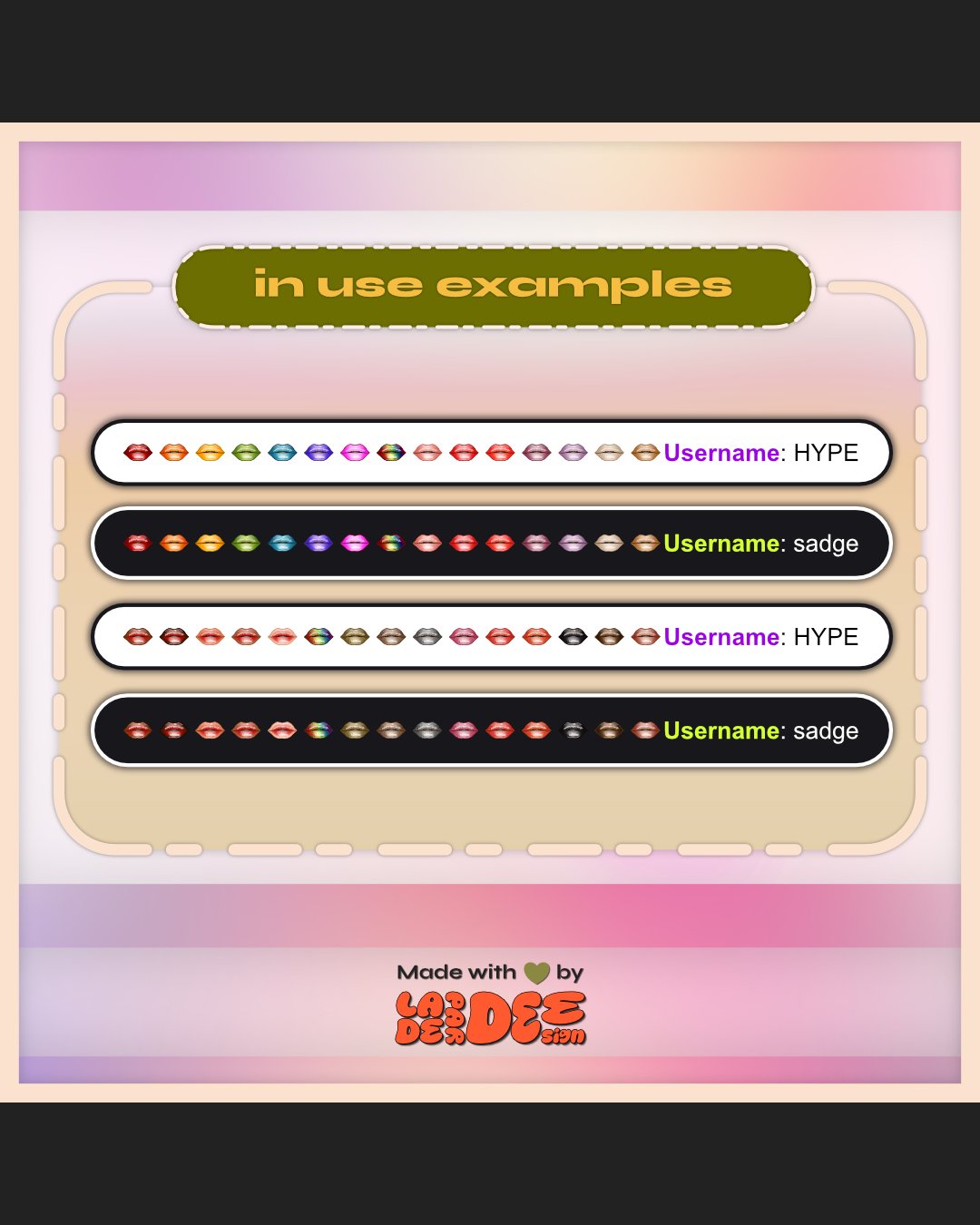 Lippie Badges [Base Set] product image (4)