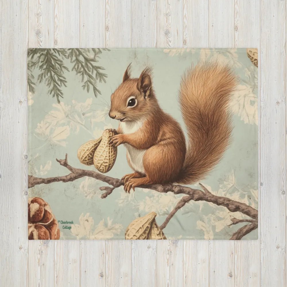 Squirrel's Delight Throw Blanket product image (1)
