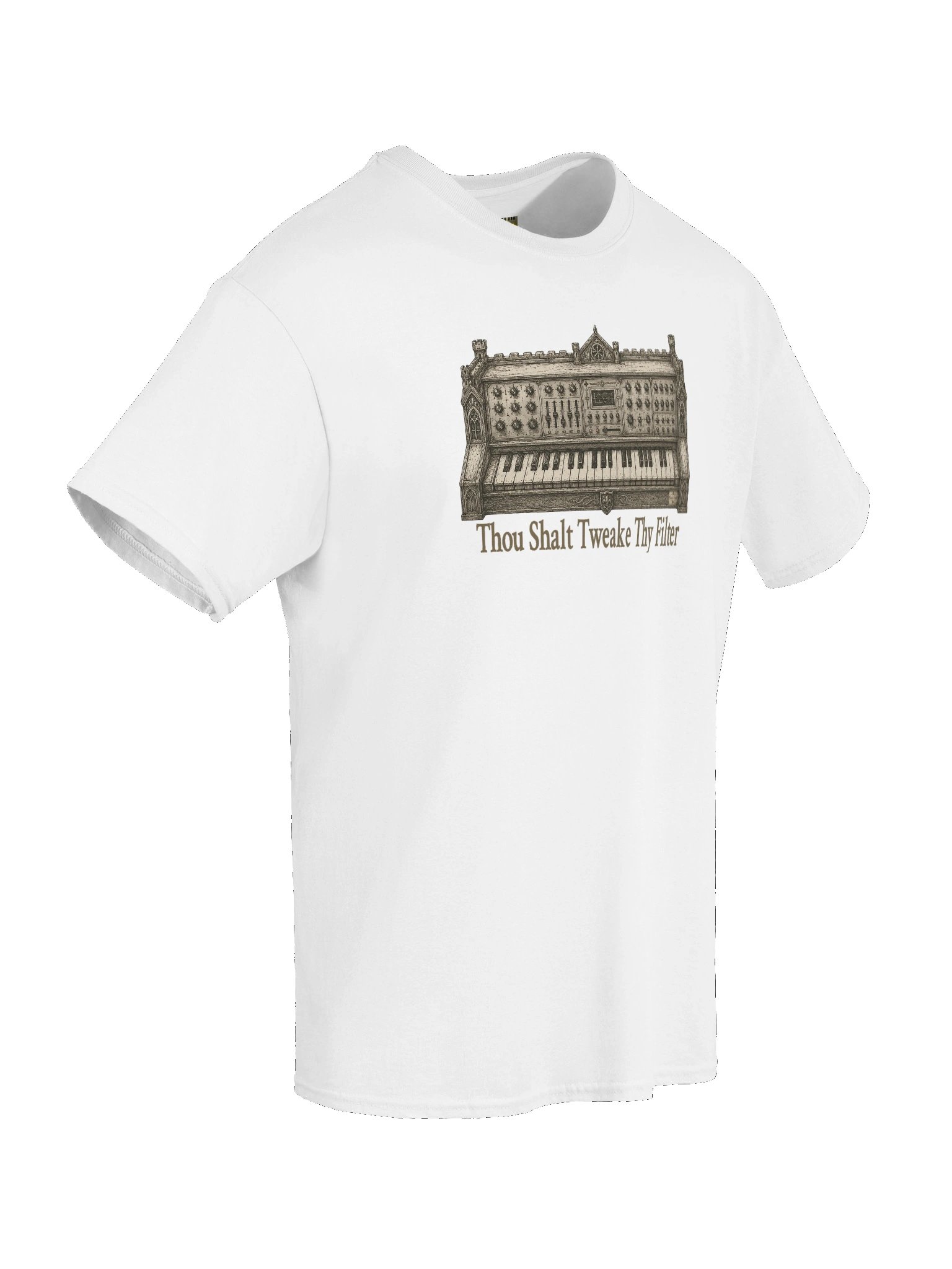 THOU SHALT TWEAKE THY FILTER, by Frank Fonik Unisex t-shirt product image (2)