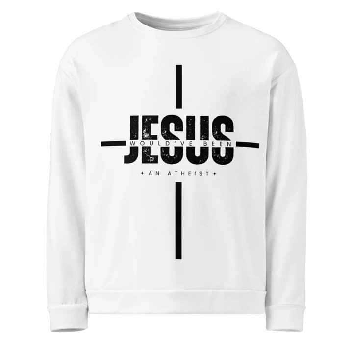 Atheist Jesus Sweatshirt product image (1)