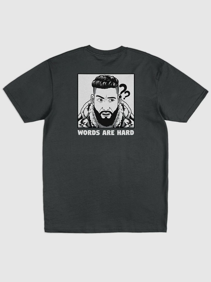 [Limited Edition] 'Words are hard' Heavy Tee (Back Design) product image (2)
