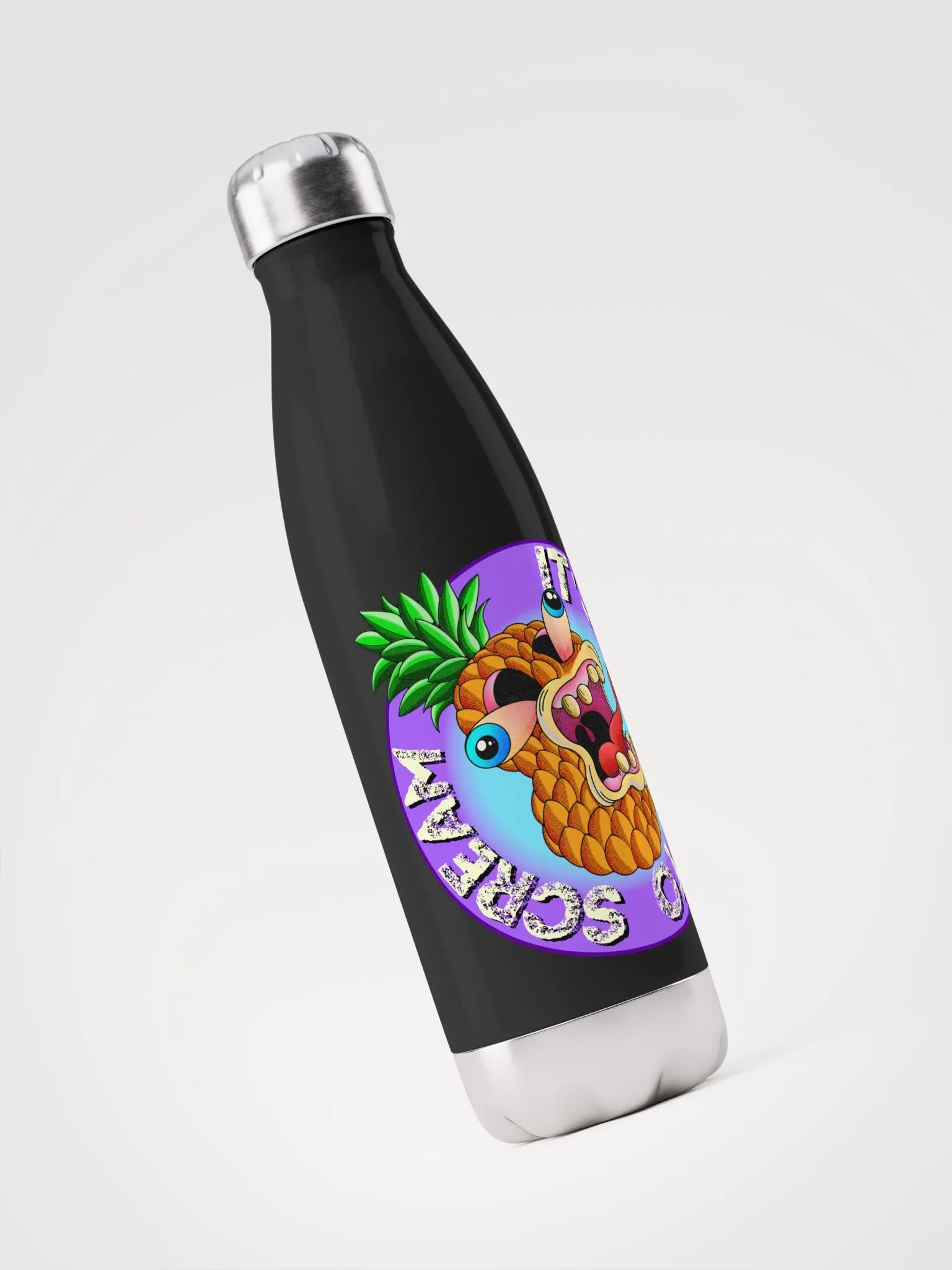 Please Scream: Stainless Steel Water Bottle product image (3)