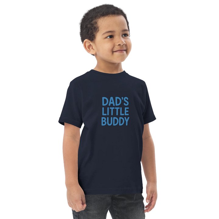 Dad's Little Buddy Toddler Jersey T-Shirt product image (14)