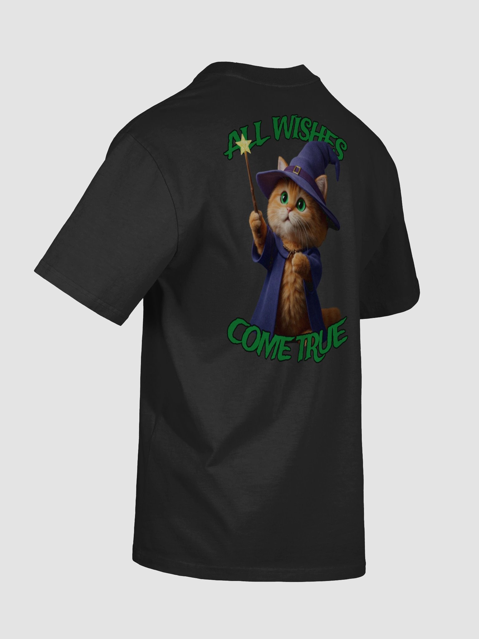 Wishful Wizard Cat Oversized T-Shirt product image (8)