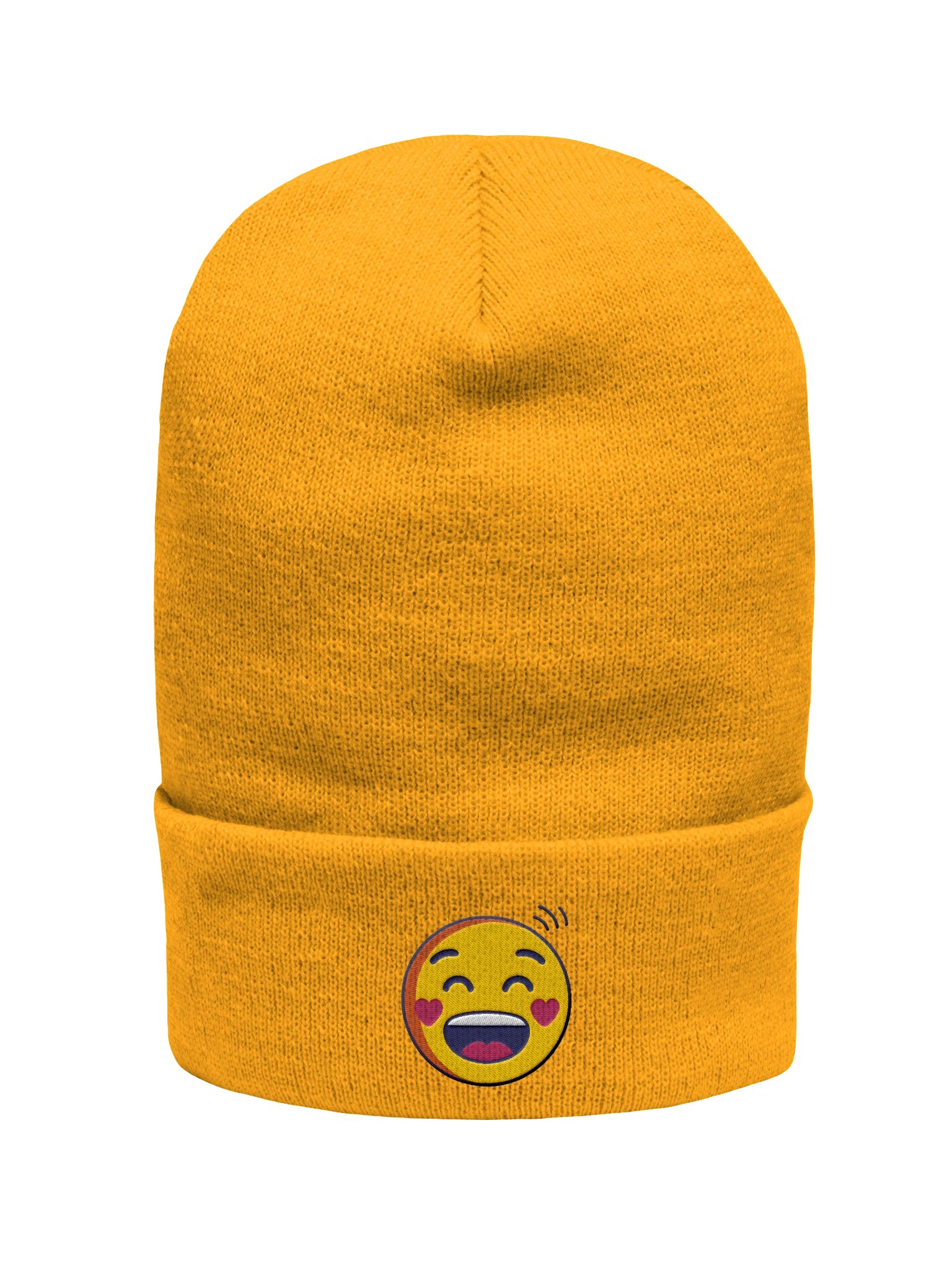 Happy Heart Yupoong Cuffed Beanie product image (3)