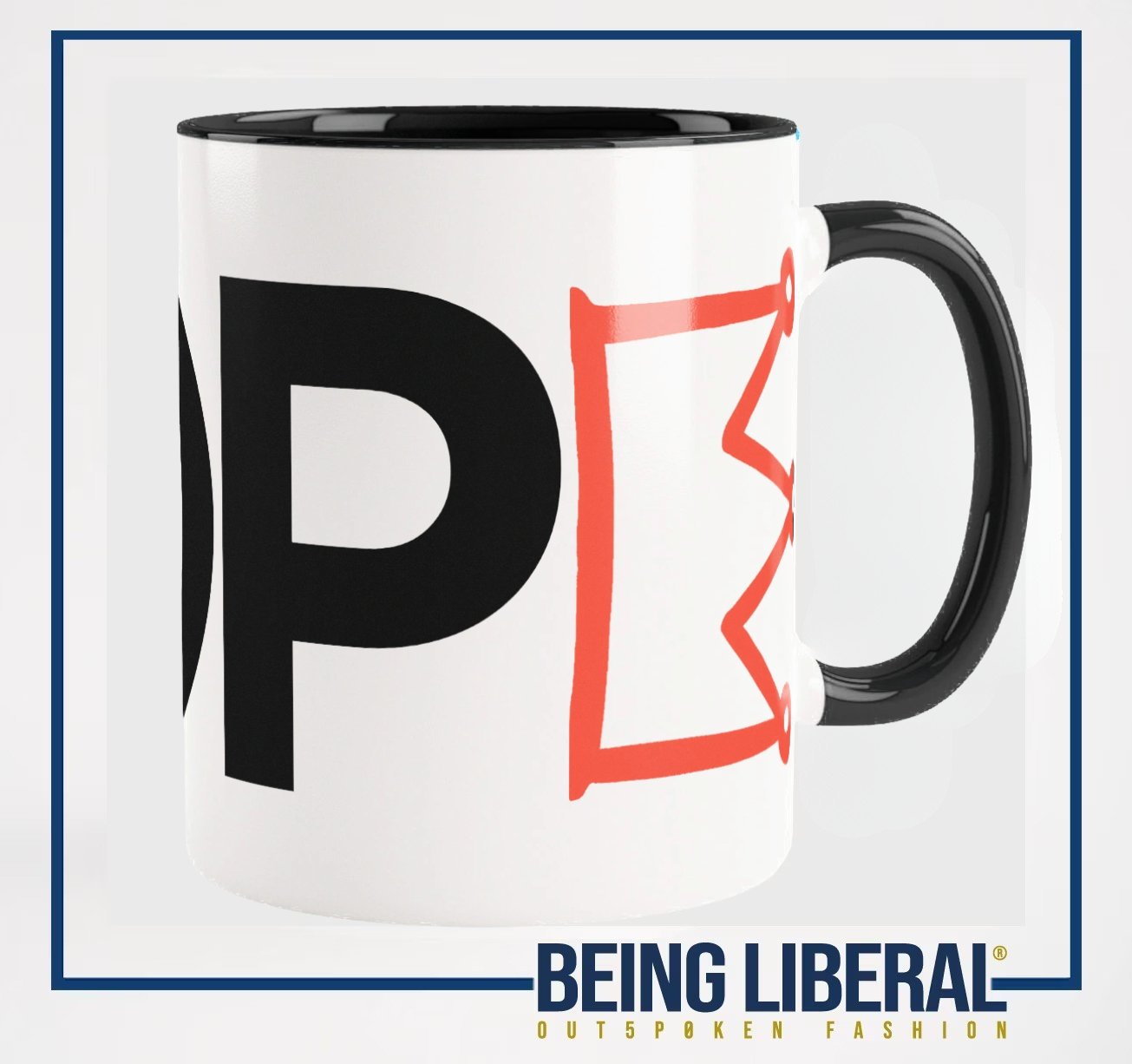NOPE No Kings Mug - Being Liberal product image (2)