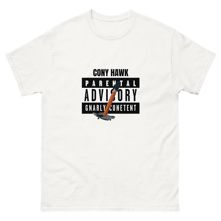 Gnarly Conetent Skateboard Tee product image (2)
