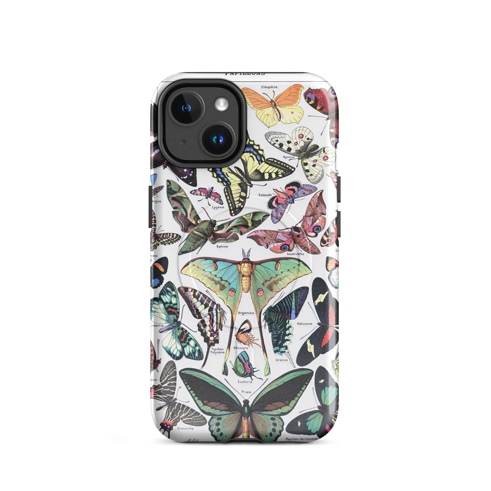 Butterflies iPhone® Magsafe® Case - Papillons by Adolphe Millot product image (2)