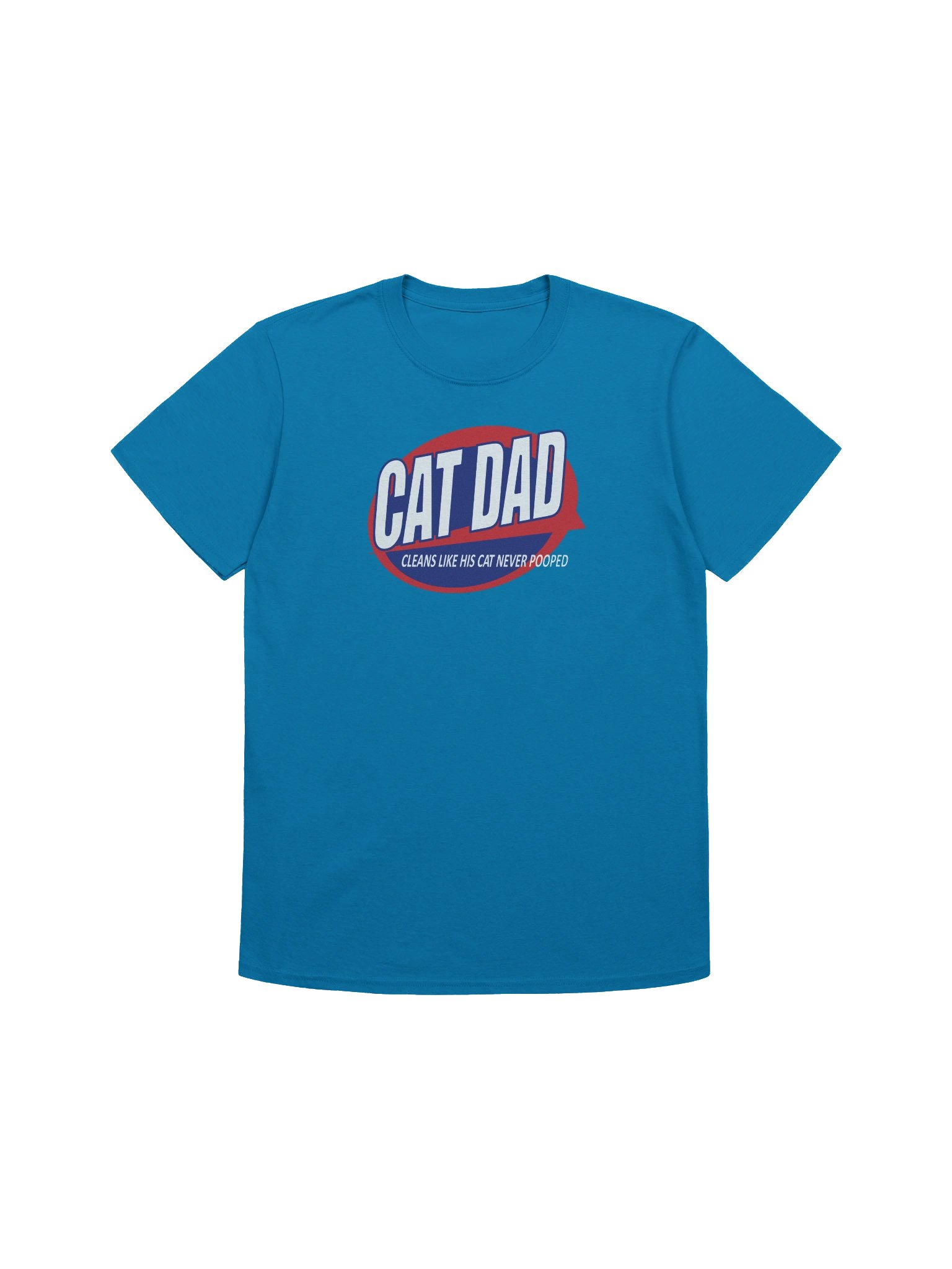 Cat Dad The Litter Box Cleaner - Unisex Adult Super Soft Lightweight T-shirt product image (18)