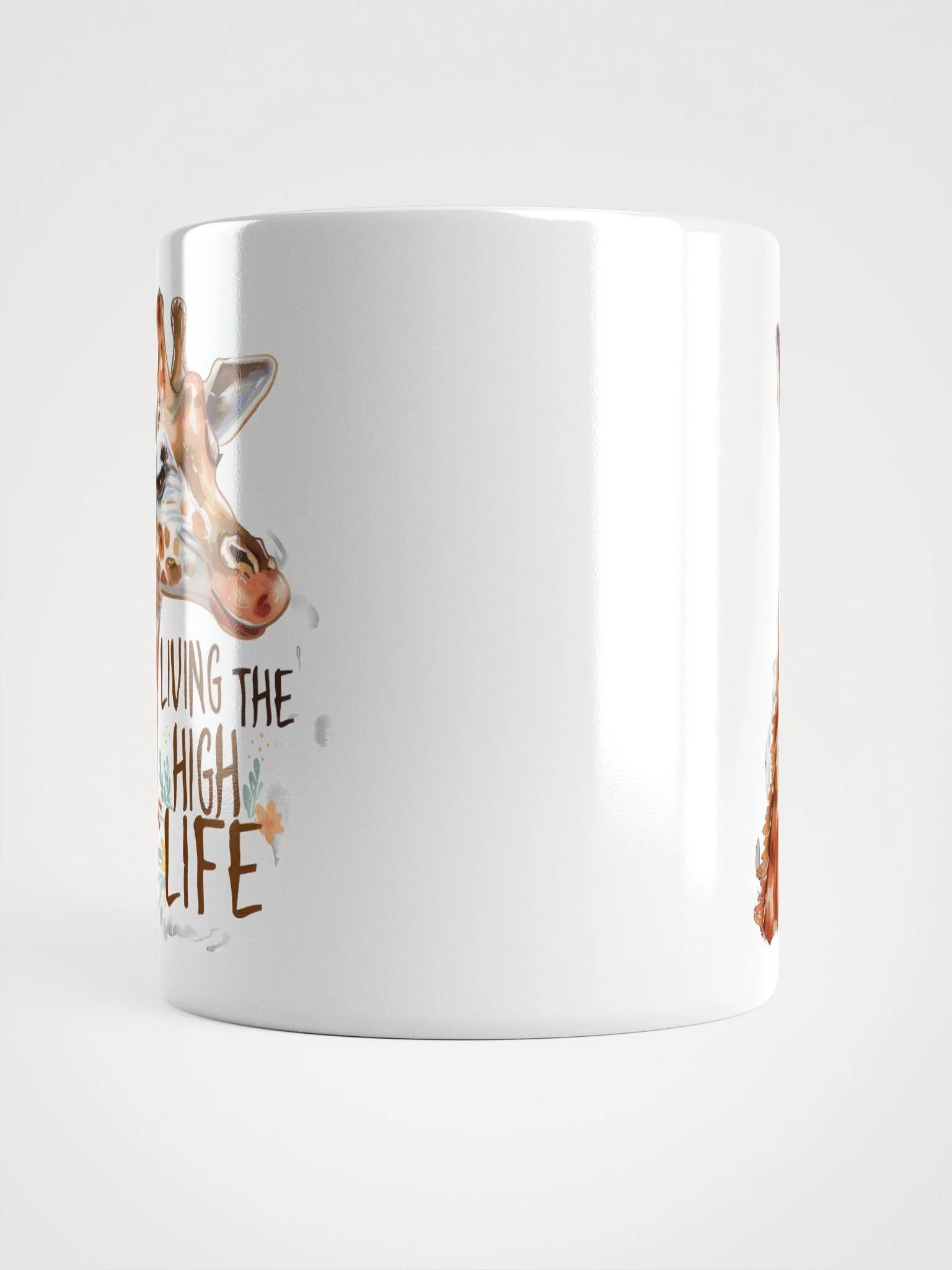 Living the High Life Giraffe Mug product image (3)