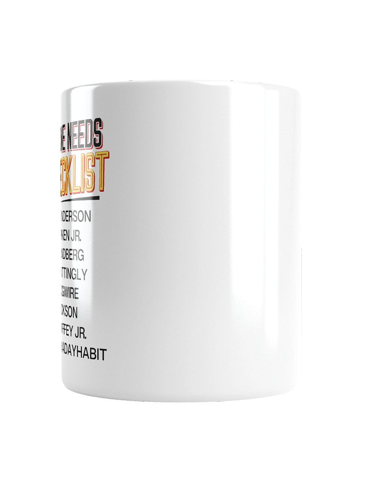 Checklist Mug product image (5)