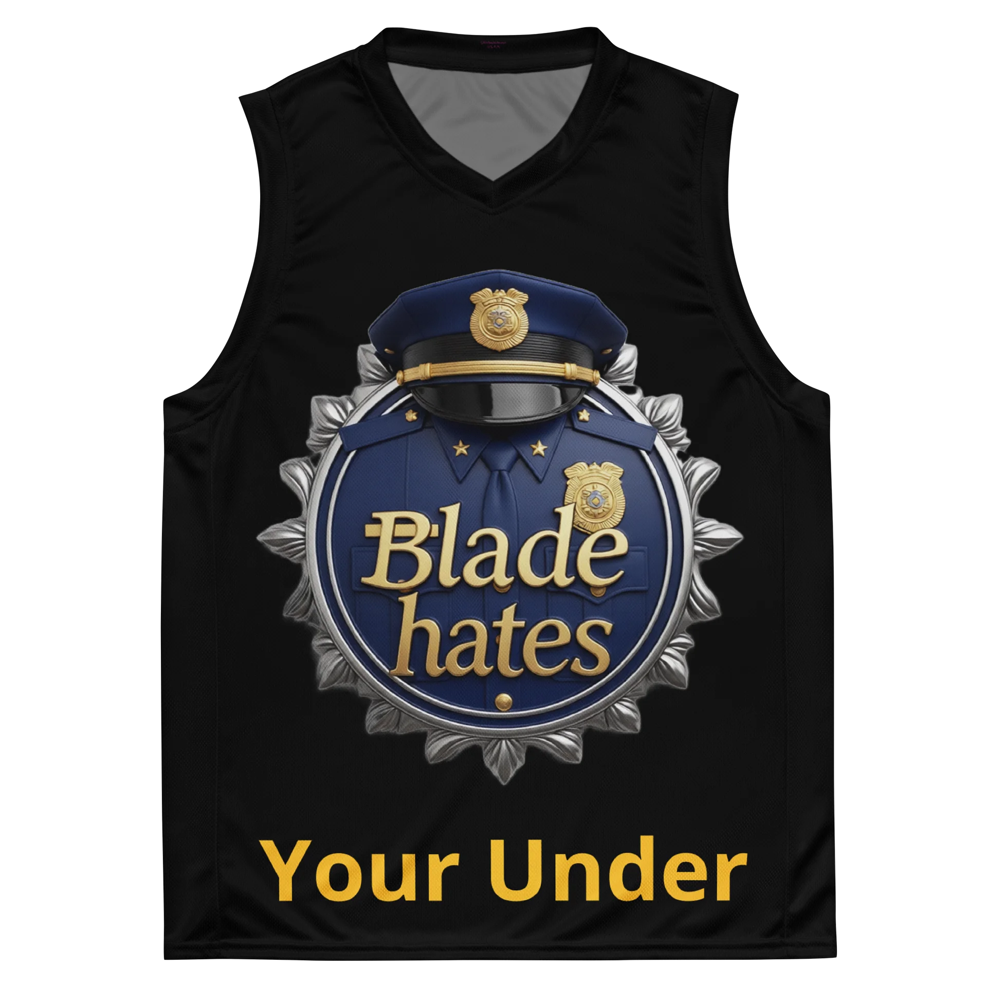 Blade hater Basketball Jersey product image (2)
