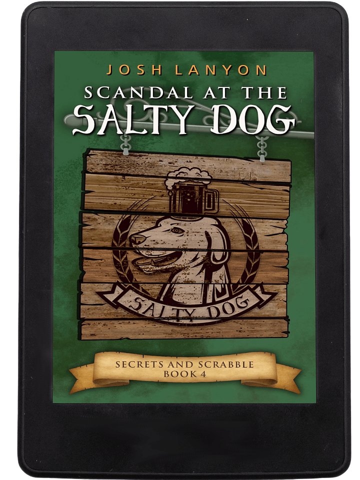 Scandal at the Salty Dog (Secrets and Scrabble 4) product image (1)