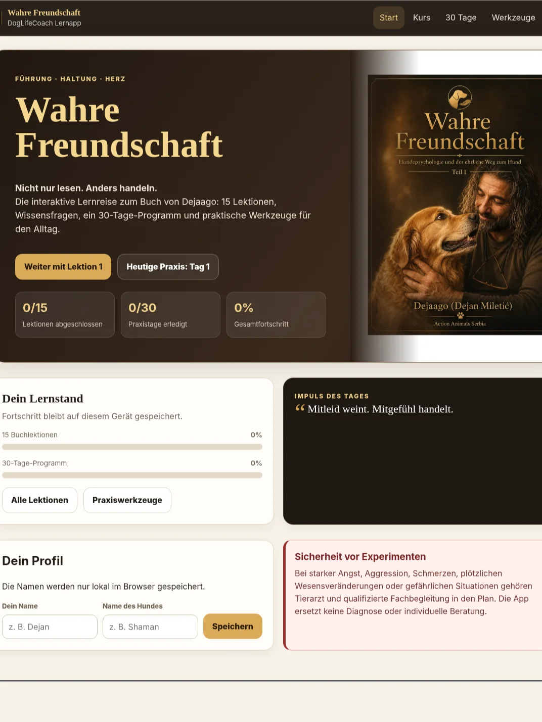Wahre Freundschaft – Die DogLifeCoach Lernapp product image (2)