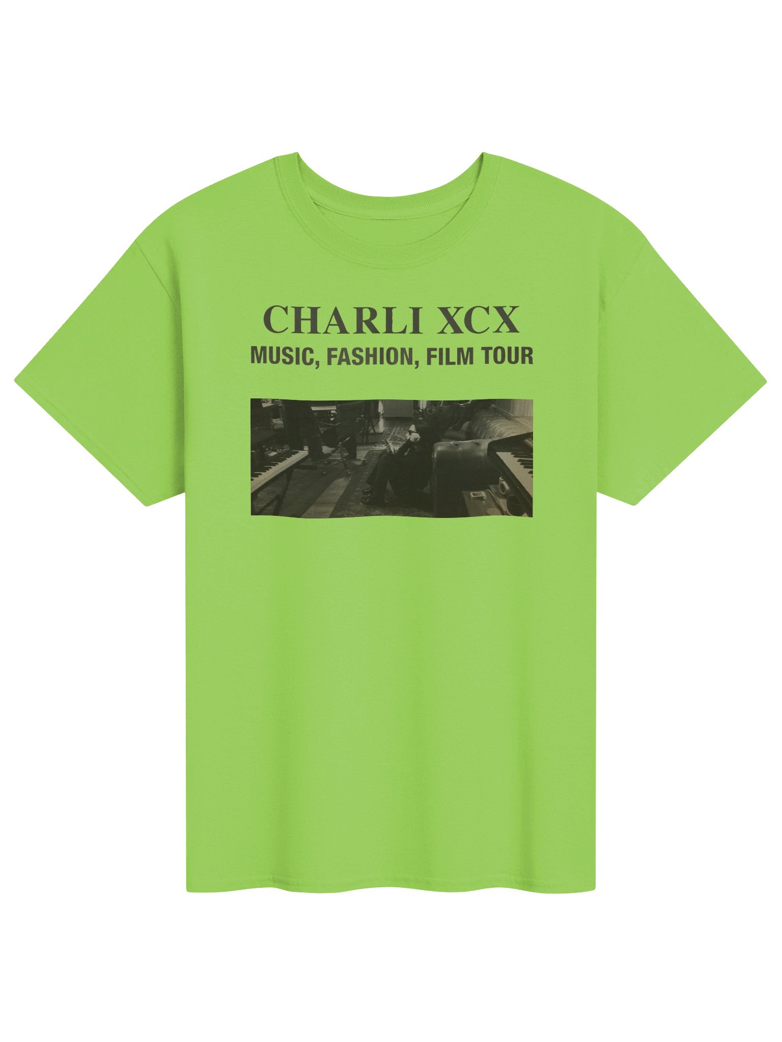 Charli XCX Music, Fashion, Film Tour 2026 Merch Tshirt product image (1)