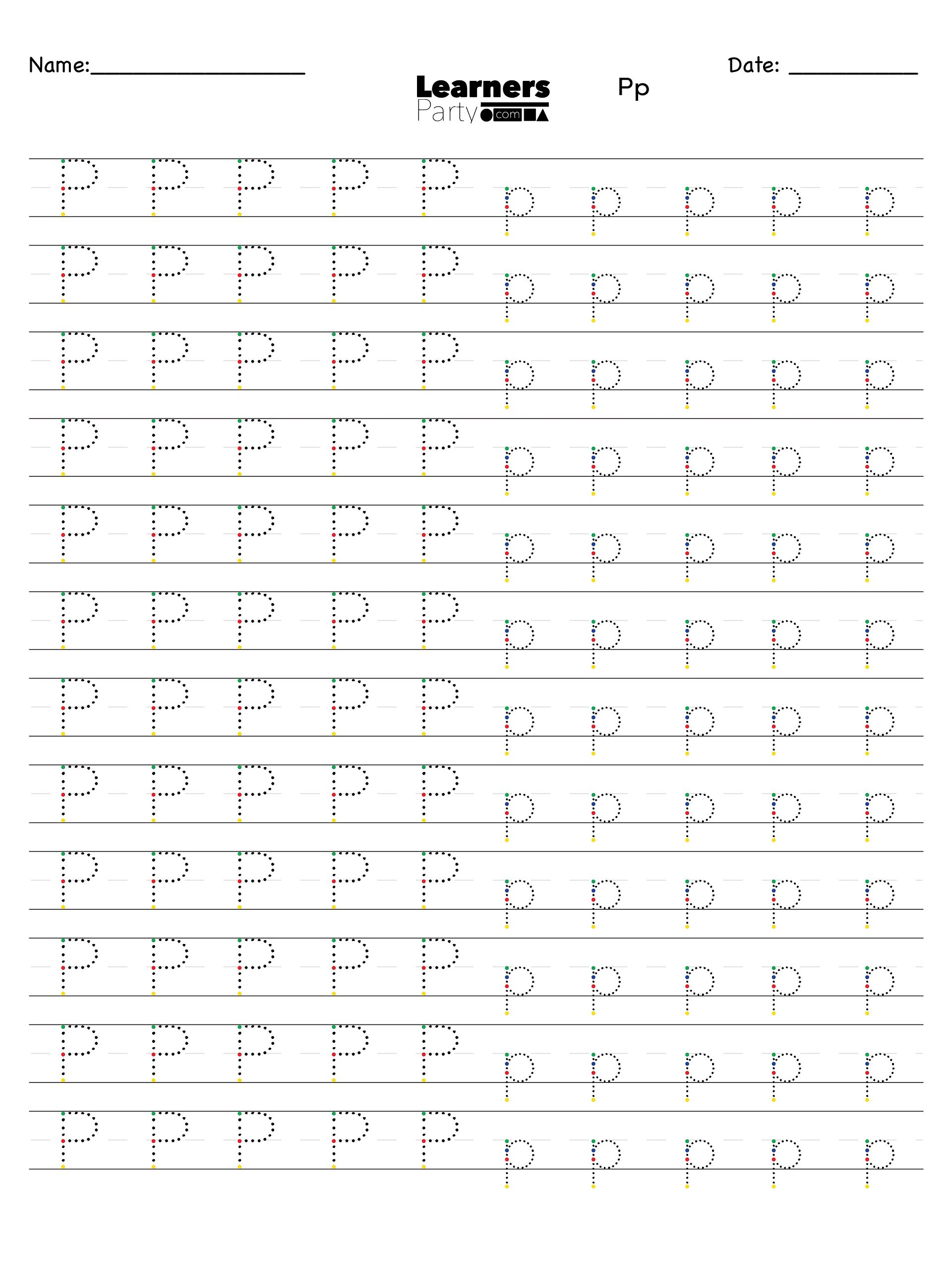 P/p - New Digital Product Progressive Letter Builder product image (5)