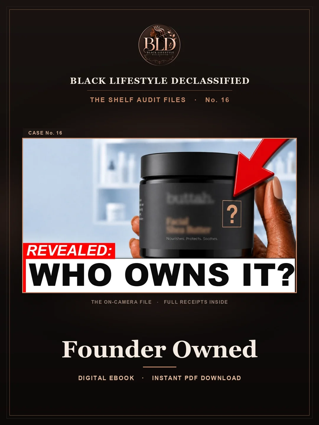The Shelf Audit Files No. 16 — Founder Owned product image (1)