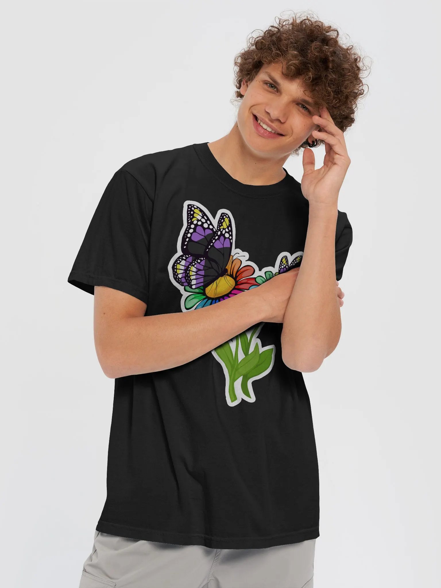 Non-Binary Butterflies Tee product image (5)