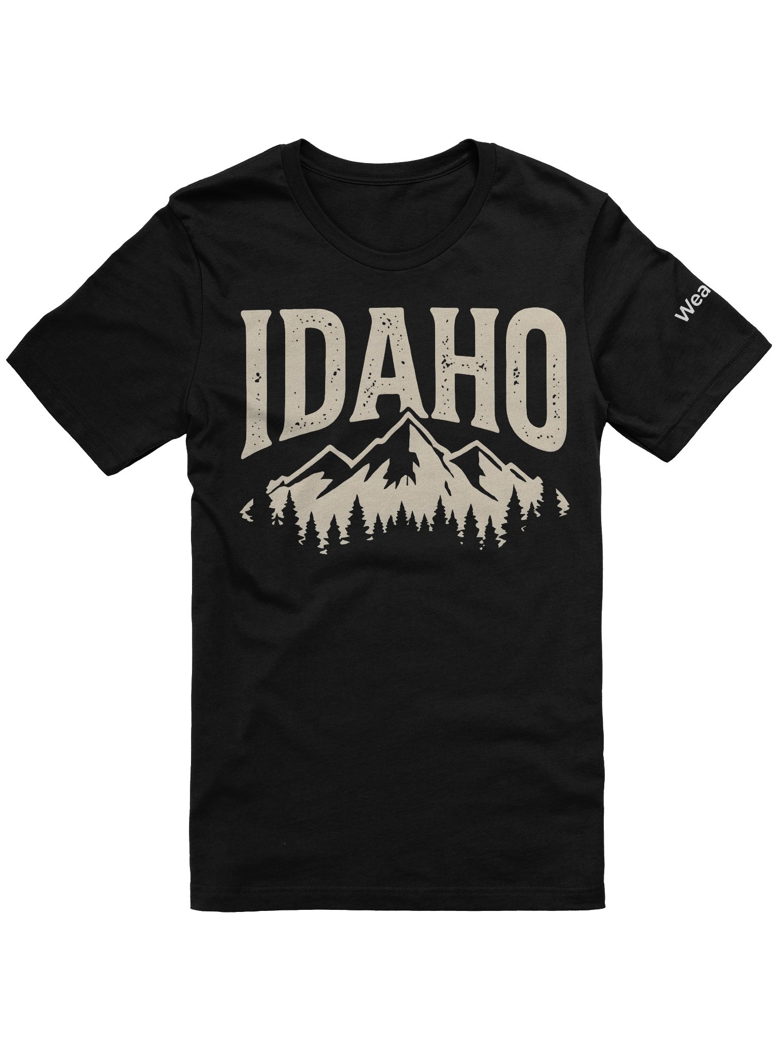 IDAHO Mountains and Trees T-Shirt product image (3)