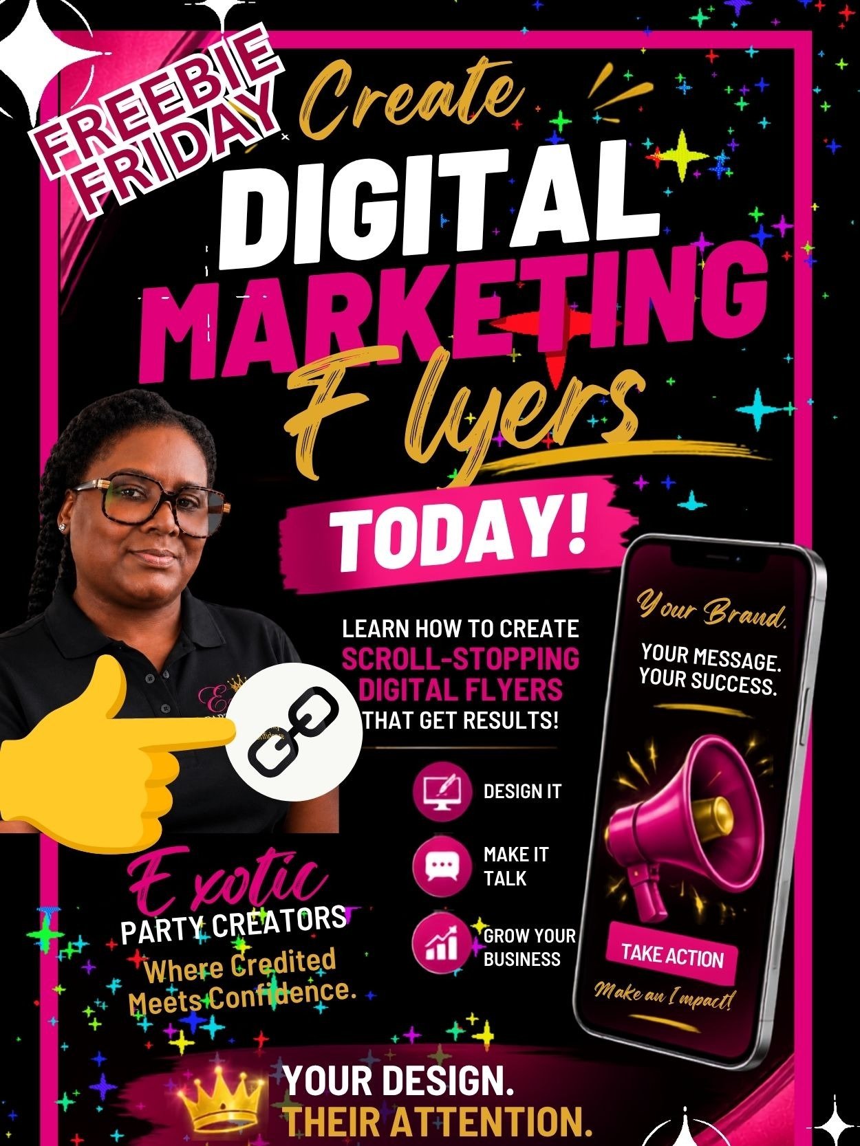 Freebie Friday - Learn How to Create Your Avatar for your Digital Talking Flyers - Instant Download product image (1)