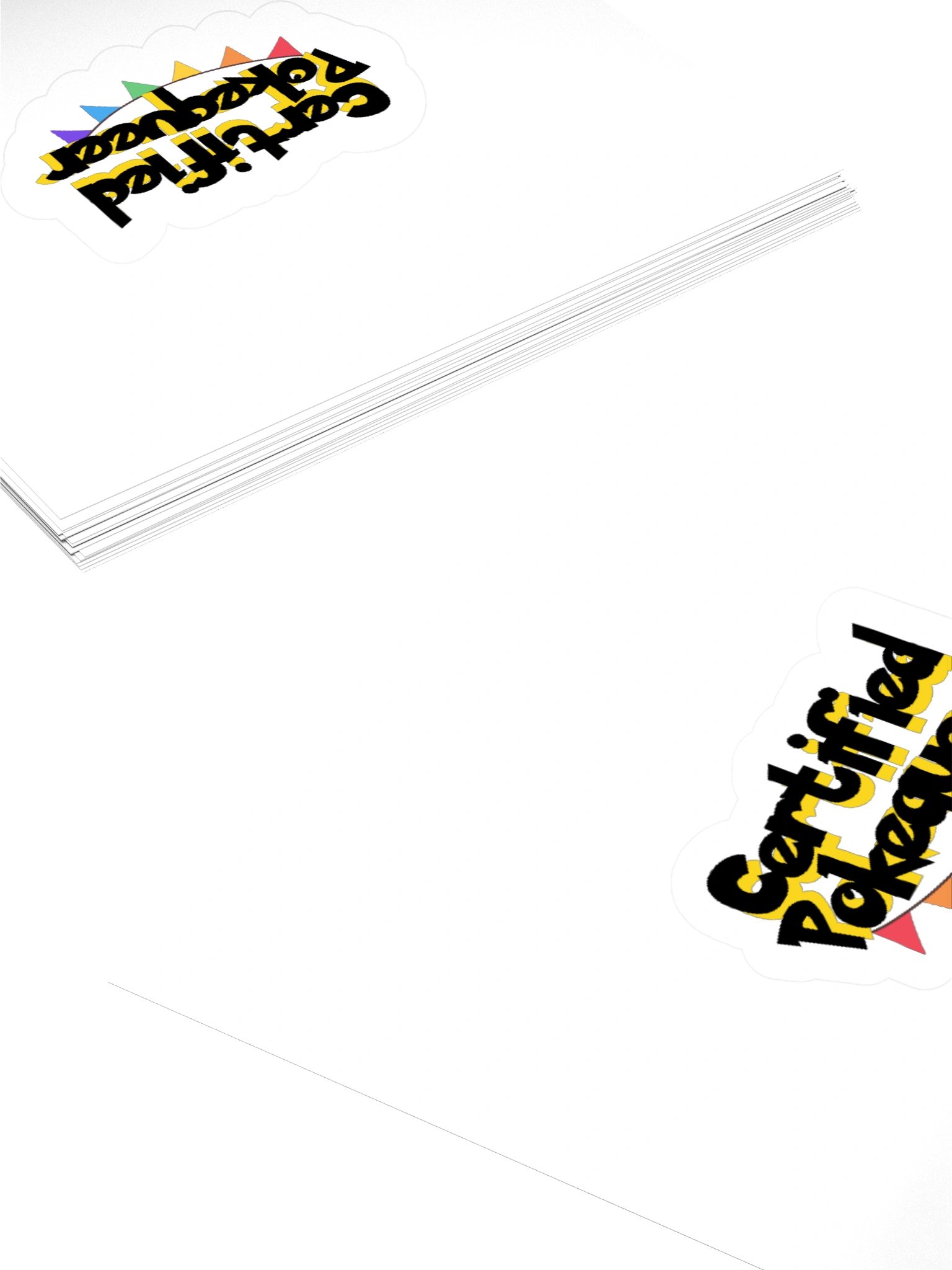 Certified Pokequeer Kisscut Sticker product image (4)