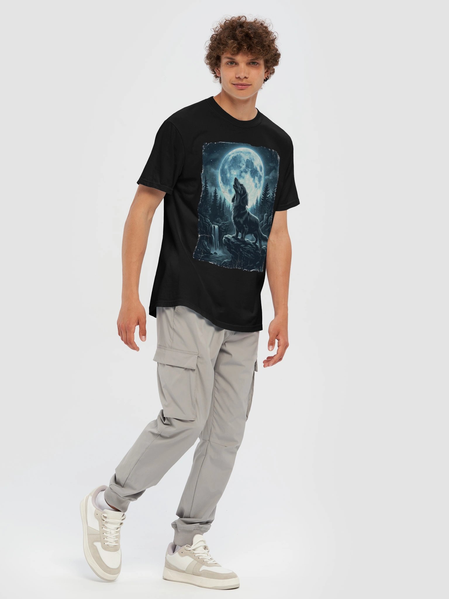 Howling Dachshund Moon T-Shirt - Funny Wiener Dog Wolf Pack Shirt product image (11)