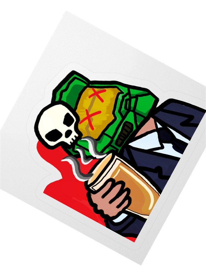 Dead Buddy Sticker product image (2)