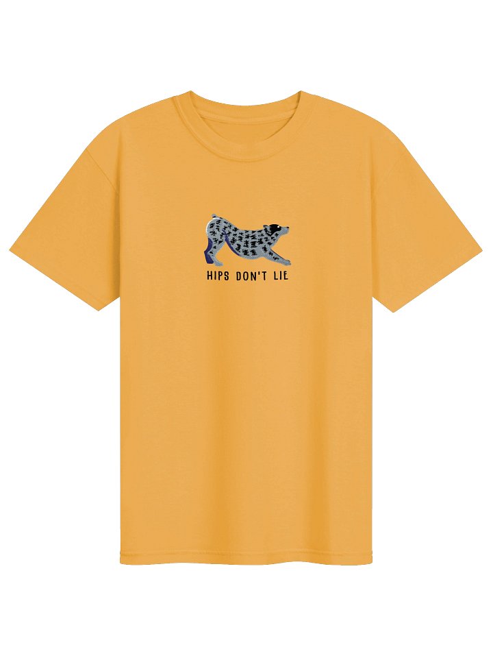 Hips Don't Lie T-Shirt(Embroidered) of an Australian Cattle Dog(Blue Heeler 2) product image (25)