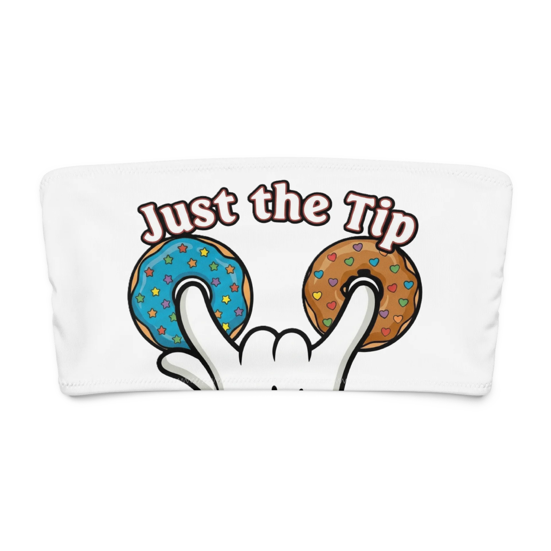 Just The Tip - Bandeau Bikini Top - 11 Sizes (XS to 6XL) product image (5)