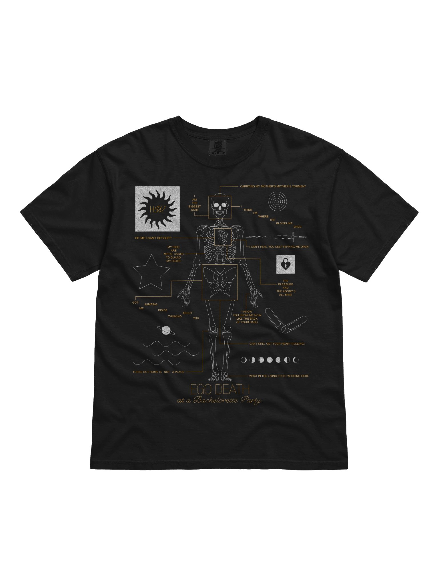 ego death chart tee product image (1)