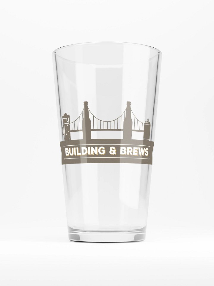 Building & Brews - Beer glass product image (1)