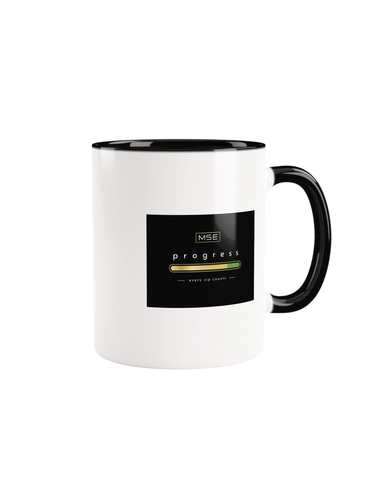 Progress in Every Sip — MSE Accent Mug product image (5)