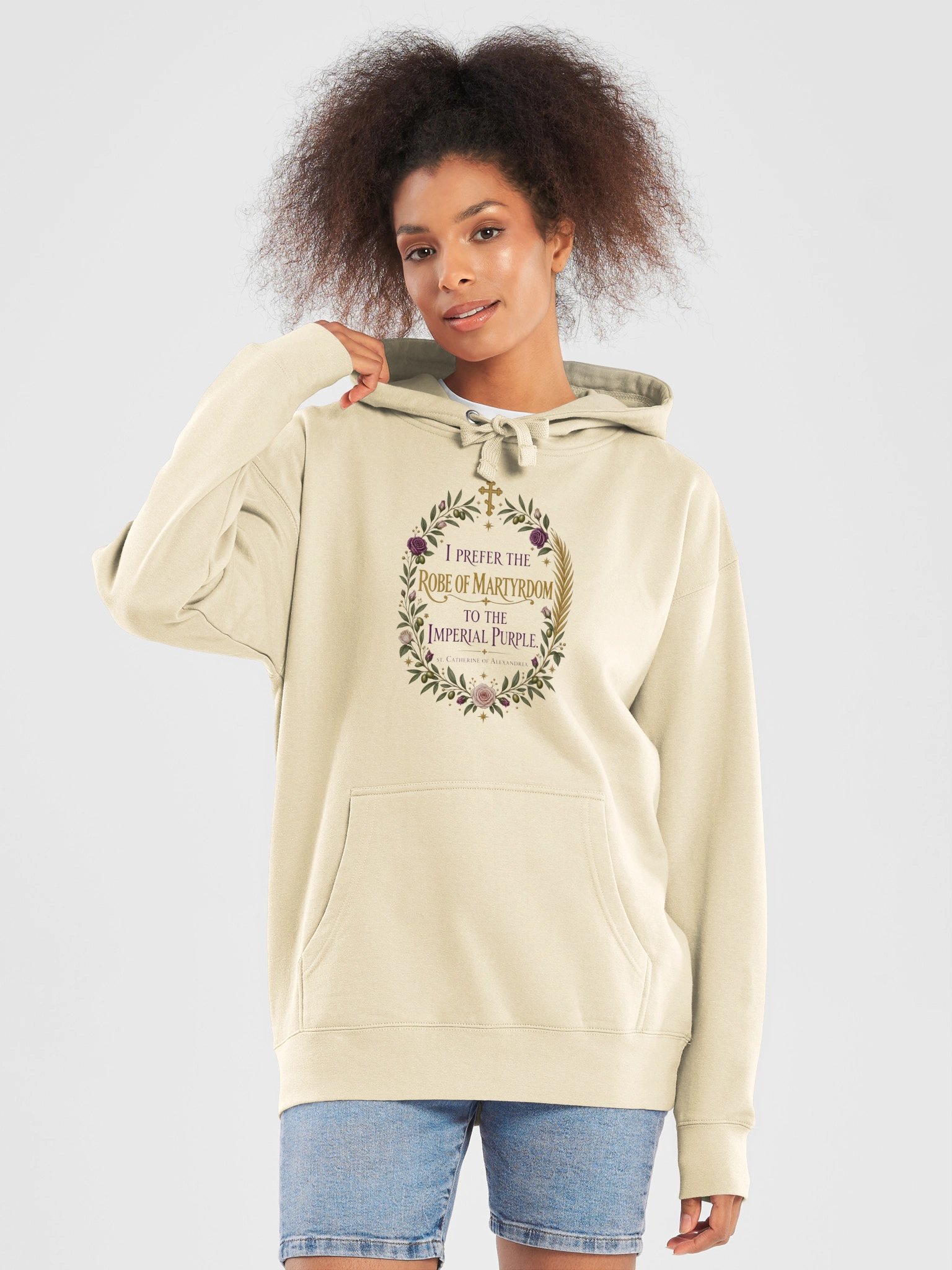 St. Catherine “Imperial Purple” Hoodie product image (13)
