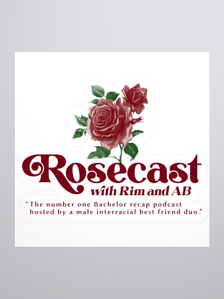 Retro Rose Sticker product image (3)