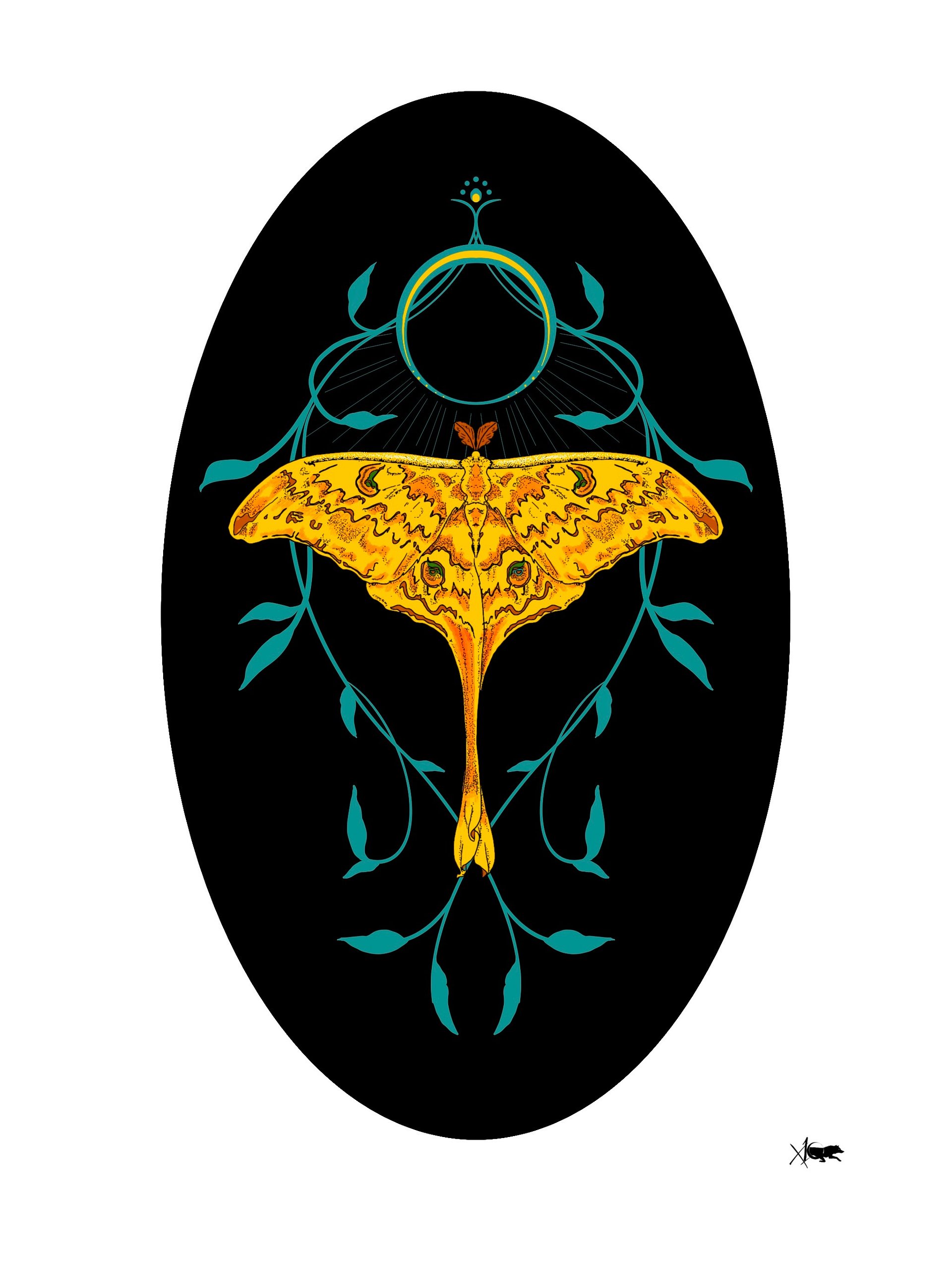 Madagascan Moon Moth product image (1)