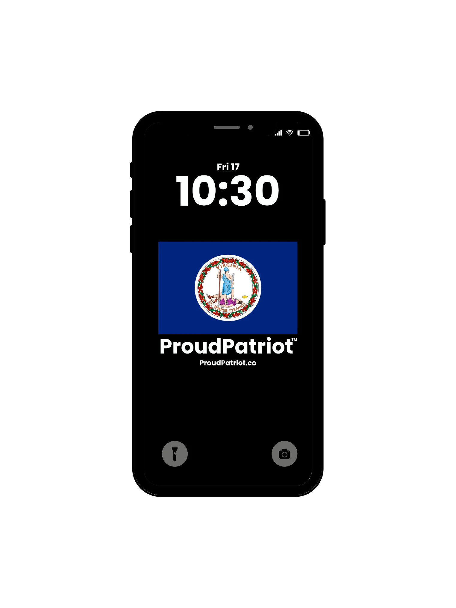 Virginia Proud Screensaver Dark Mode product image (1)