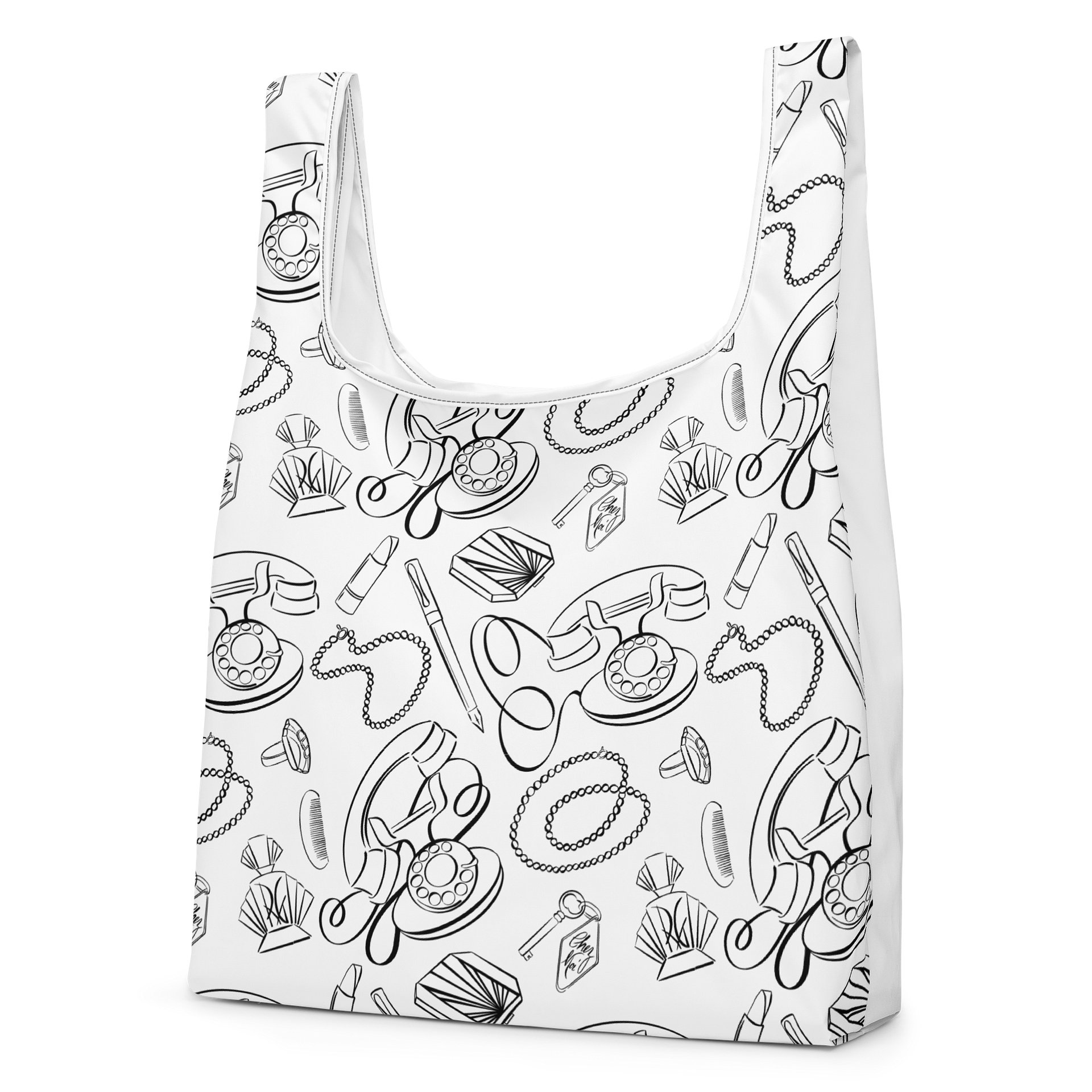 Gossip Quiver Pattern Tote Bag product image (2)